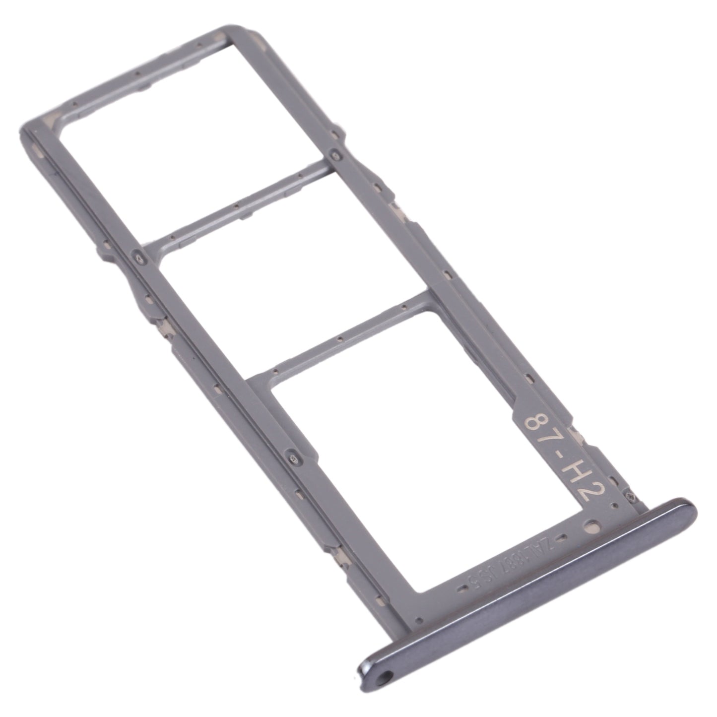 SIM Card Tray + SIM Card Tray + Micro SD Card Tray for LG K42 / K52 (Brazil) LMK420 LMK420H LMK420E LMK420Y(Black)