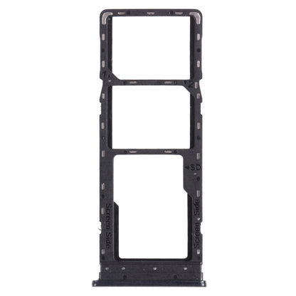 For infinix Hot 9 Play X680 C680B X680C SIM Card Tray + SIM Card Tray + Micro SD Card Tray (Black)