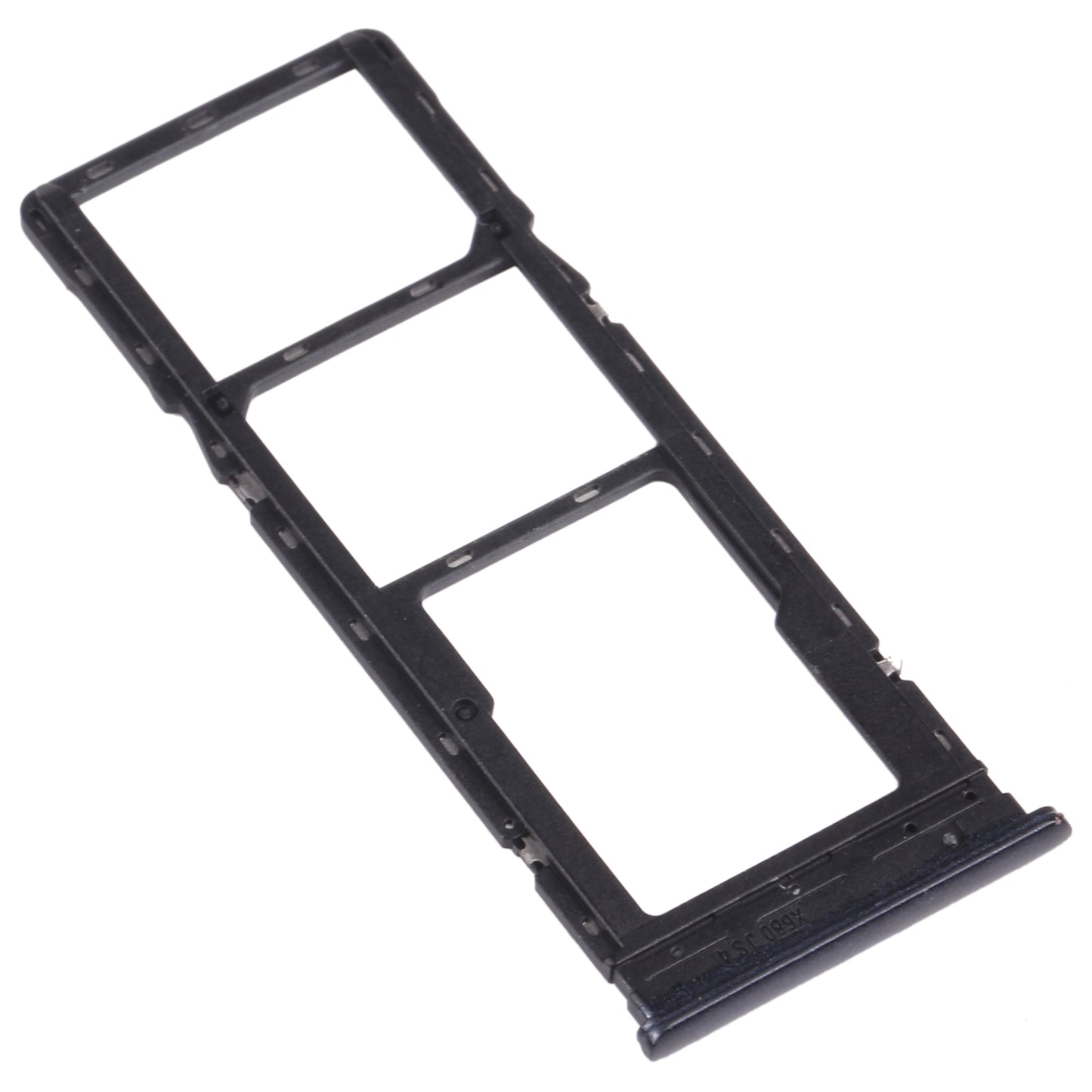 For infinix Hot 9 Play X680 C680B X680C SIM Card Tray + SIM Card Tray + Micro SD Card Tray (Black)