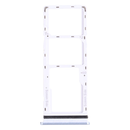 For Infinix Note 8i X683 SIM Card Tray + SIM Card Tray + Micro SD Card Tray (Grey)