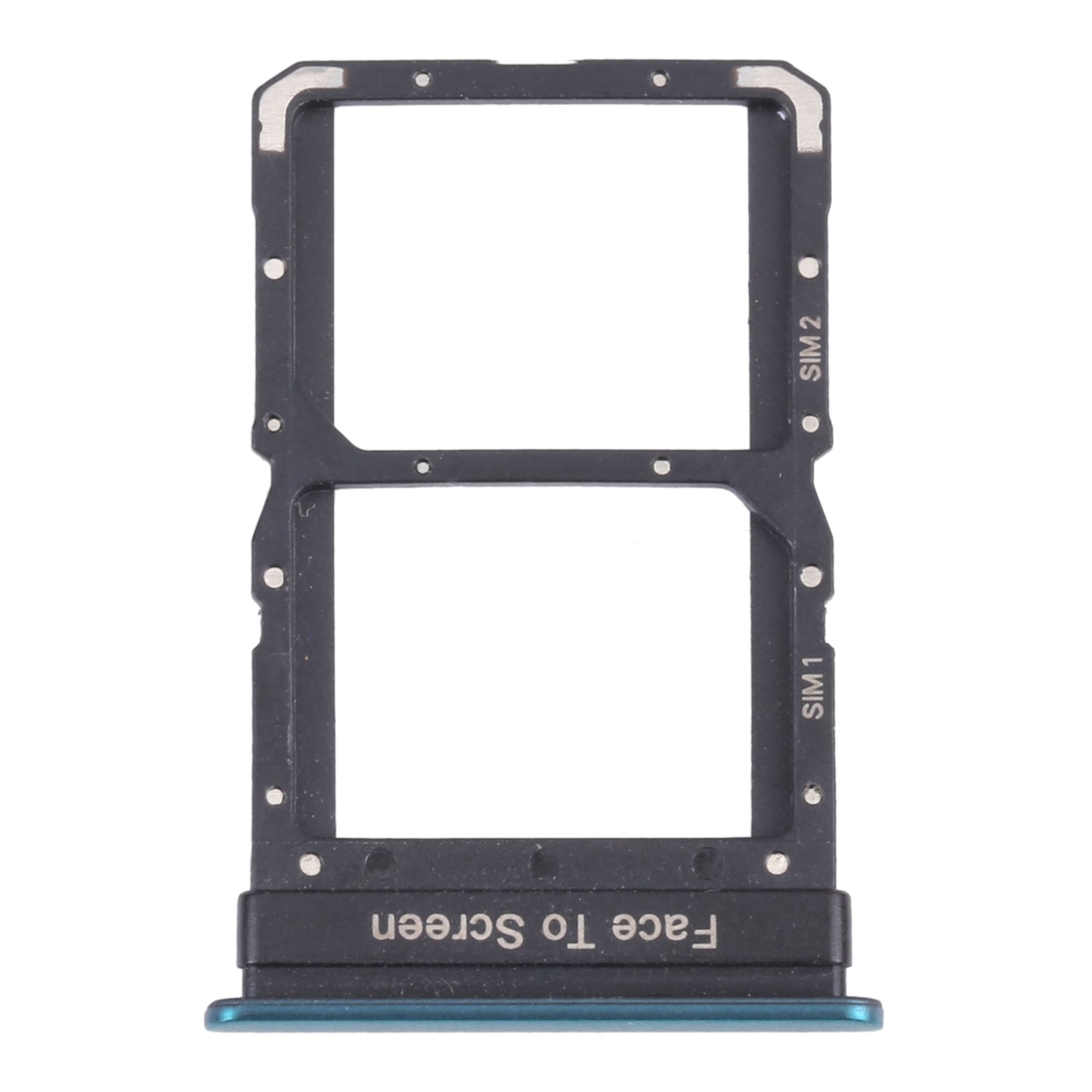 SIM Card Tray + SIM Card Tray for Xiaomi Redmi Note 10 Pro 5G / Poco X3 GT(Green)