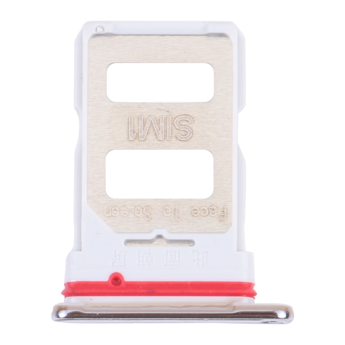 SIM Card Tray + SIM Card Tray for Xiaomi Redmi K40 Pro / Redmi K40 / Redmi K40 Pro+ / Poco F3 / Mi 11i / Mi 11X / Mi 11X Pro(Silver)