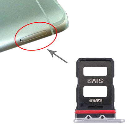 SIM Card Tray + SIM Card Tray for Xiaomi Redmi K40 Gaming M2012K10C M2104K10AC (Silver)