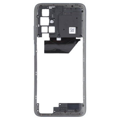 Middle Frame Bezel Plate for Xiaomi Redmi 10 (Black)