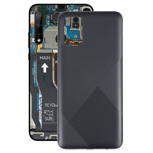 For Samsung Galaxy A02s SM-A025F Battery Back Cover (Black)