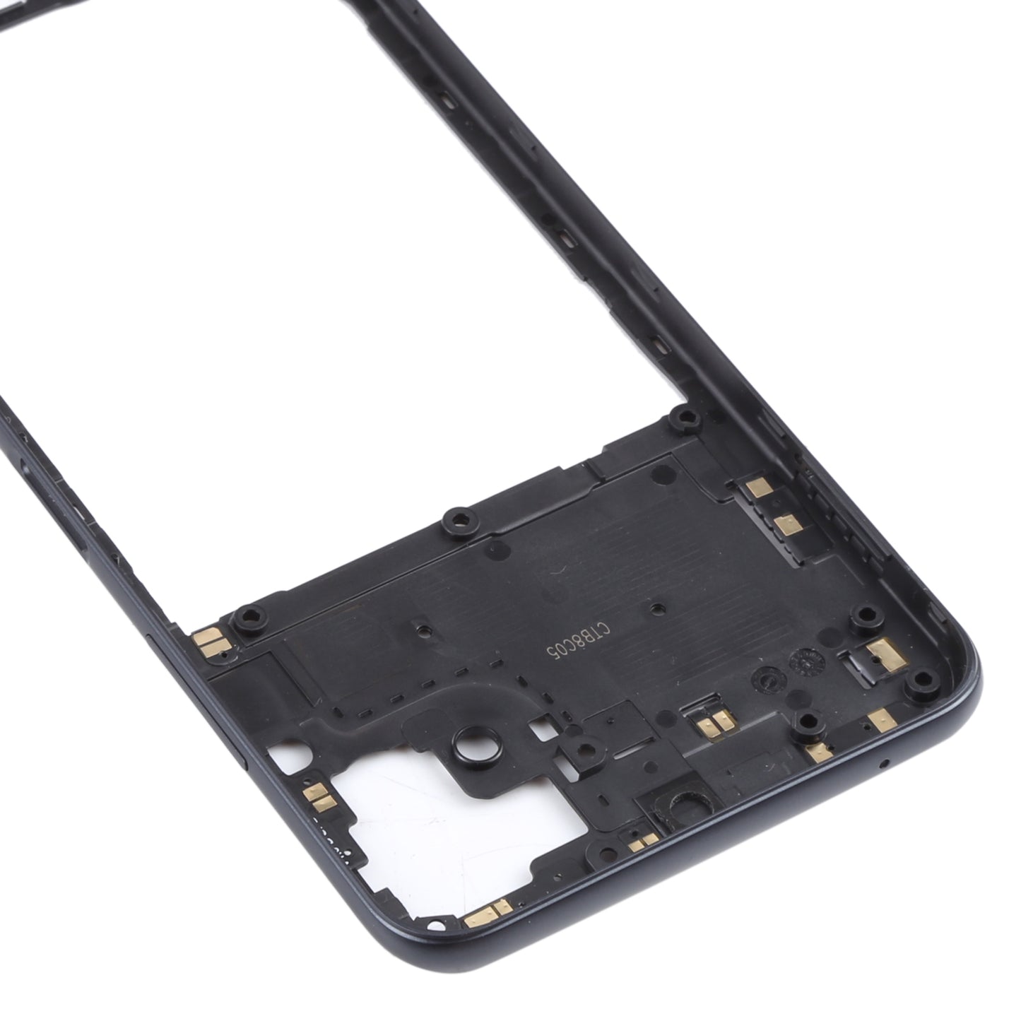 For Samsung Galaxy A22 5G Middle Frame Bezel Plate (Black)