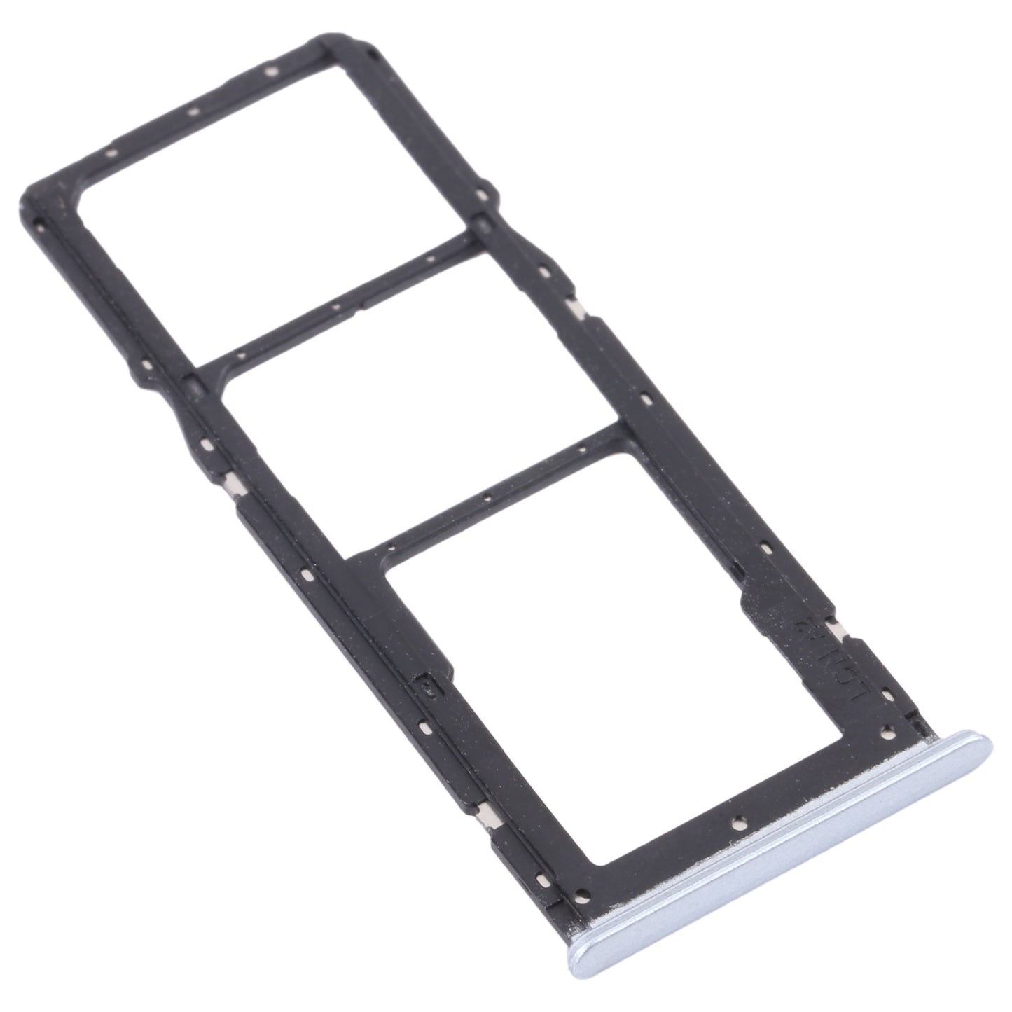 For OPPO Realme 7 (Asia) RMX2151, RMX2163  SIM Card Tray + SIM Card Tray + Micro SD Card Tray (White)