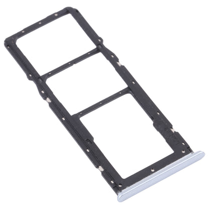 For OPPO Realme 7 (Asia) RMX2151, RMX2163  SIM Card Tray + SIM Card Tray + Micro SD Card Tray (White)
