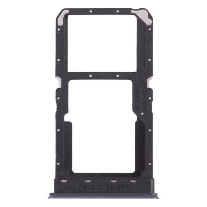 For OPPO Realme V5 5G  SIM Card Tray + SIM Card Tray / Micro SD Card Tray (Black)