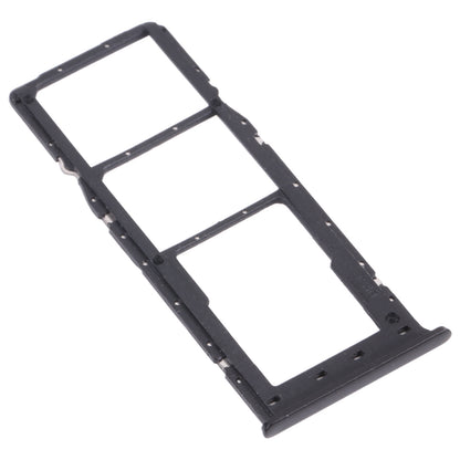 For OPPO Realme 6 Pro RMX2061, RMX2063  SIM Card Tray + SIM Card Tray + Micro SD Card Tray (Black)