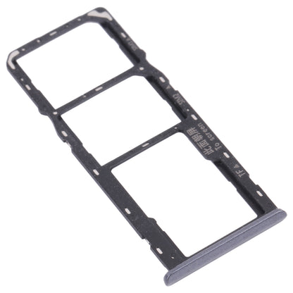 For OPPO Realme C3 RMX2027, RMX2020, RMX2021  SIM Card Tray + SIM Card Tray + Micro SD Card Tray (Grey)