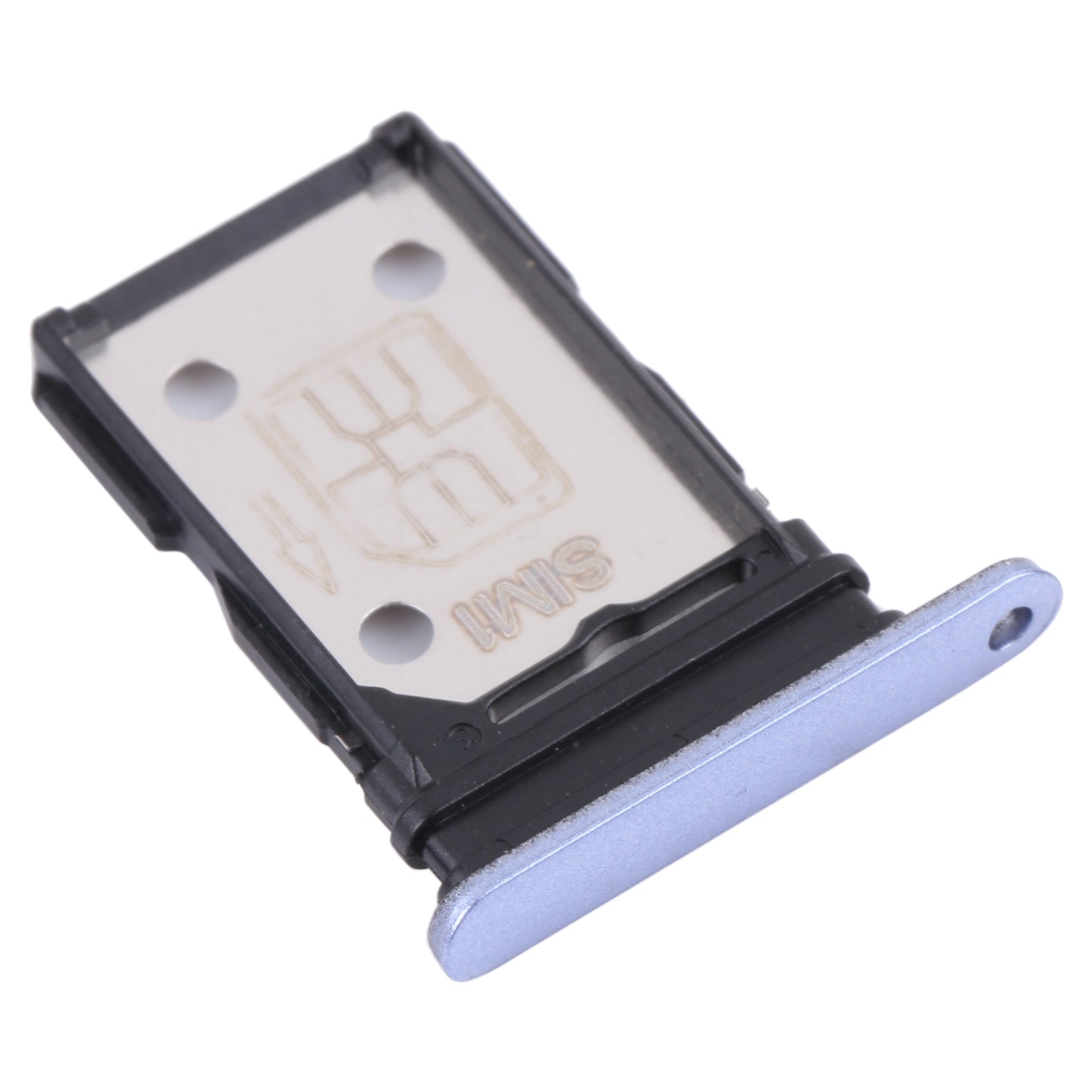 For OPPO Realme V15 5G SIM Card Tray + SIM Card Tray (Silver)