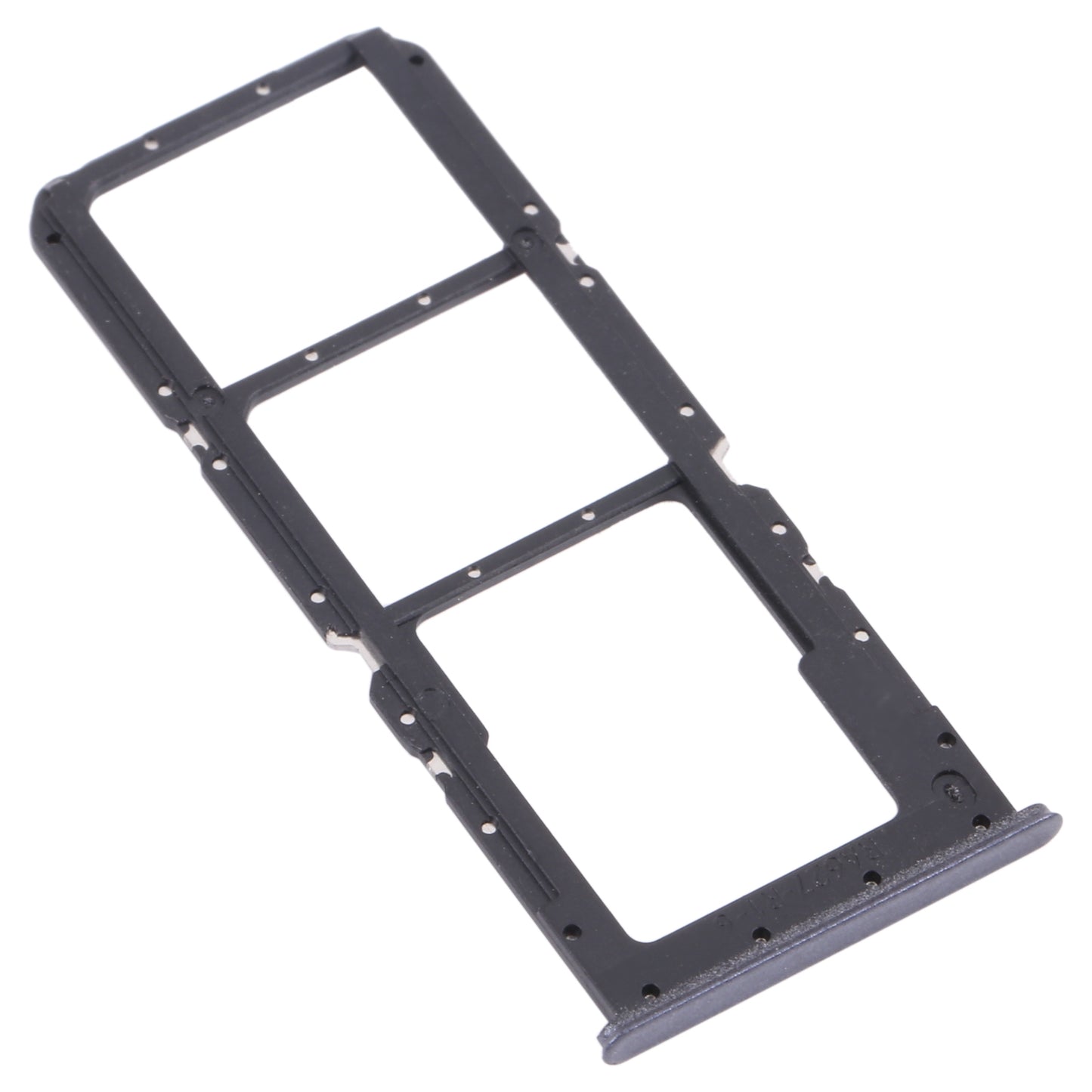 For OPPO Realme V13 5G SIM Card Tray + SIM Card Tray + Micro SD Card Tray (Blue)