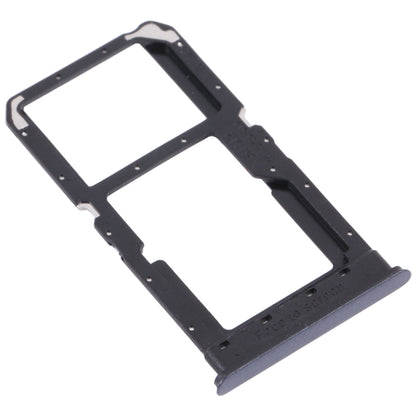 For OPPO K7X / Realme V5 / Realme Q2 PERM00 SIM Card Tray + SIM Card Tray / Micro SD Card Tray (Black)