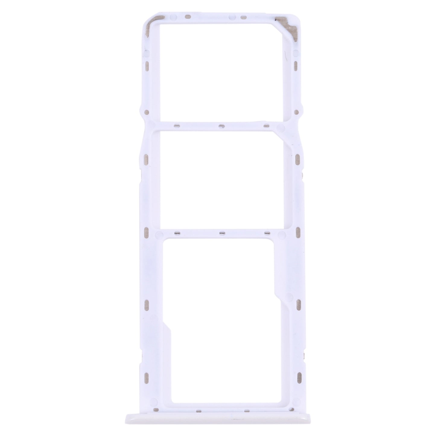 For OPPO Realme 6  SIM Card Tray + SIM Card Tray + Micro SD Card Tray (White)