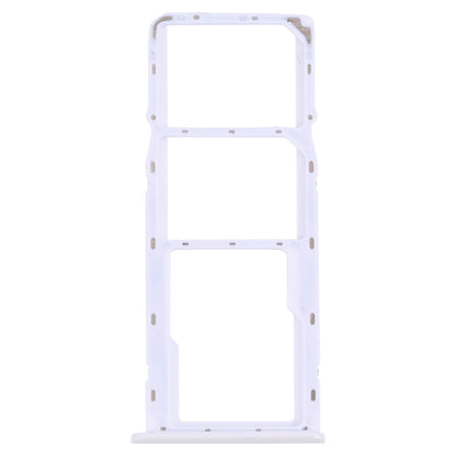 For OPPO Realme 6  SIM Card Tray + SIM Card Tray + Micro SD Card Tray (White)