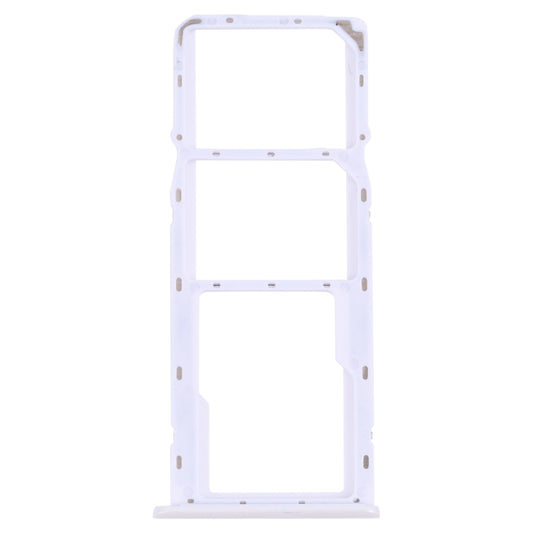 For OPPO Realme 6  SIM Card Tray + SIM Card Tray + Micro SD Card Tray (White)
