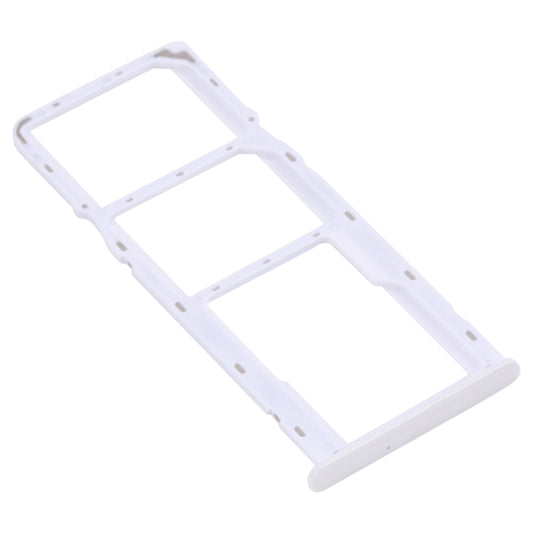 For OPPO Realme 6  SIM Card Tray + SIM Card Tray + Micro SD Card Tray (White)