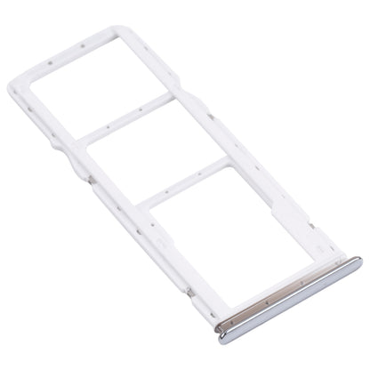 SIM Card Tray + SIM Card Tray + Micro SD Card Tray for Xiaomi Redmi Note 10 4G / Redmi Note 10S M2101K7AI, M2101K7AG, M2101K7BG, M2101K7BI, M2101K7BNY, M2101K7BL (White)