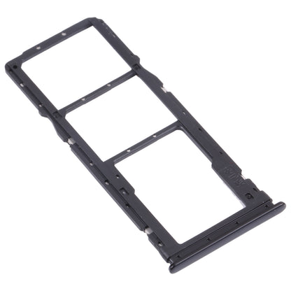 SIM Card Tray + SIM Card Tray + Micro SD Card Tray for Xiaomi Redmi Note 10 Pro 4G / Redmi Note 10 Pro Max / Redmi Note 10 Pro (India) M2101K6G, M2101K6R, M2101K6I, M2101K6P (Black)