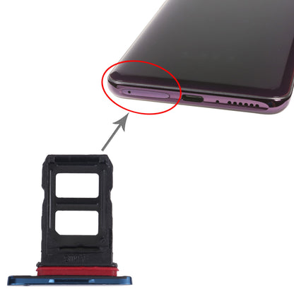 For OPPO Find X CPH1871 PAFM00 SIM Card Tray + SIM Card Tray (Blue)