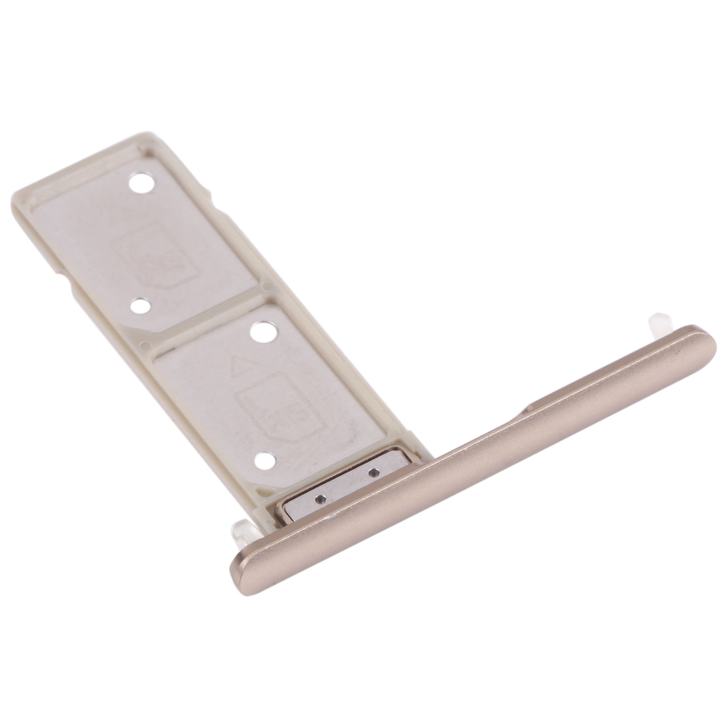 SIM Card Tray + SIM Card Tray for Sony Xperia XA2 Plus (Gold)