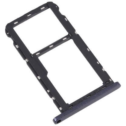 For ZTE Blade A52 SIM Card Tray + SIM Card Tray / Micro SD Card Tray (Grey)