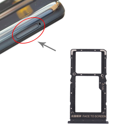 SIM Card Tray + SIM Card Tray / Micro SD Card Tray for Xiaomi Poco X3 GT 21061110AG (Black)
