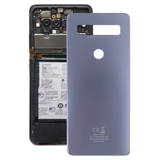 Original Battery Back Cover for TCL 10 SE T766H_EEA(Silver)