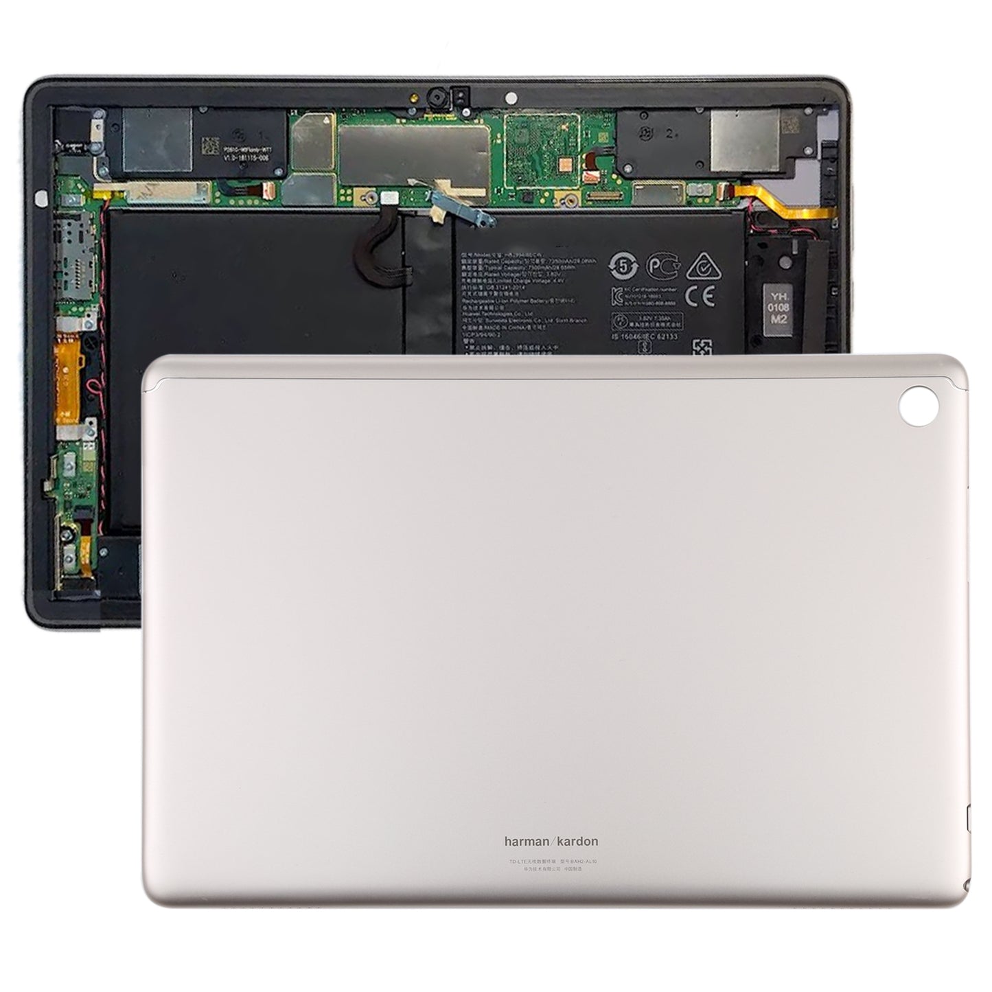 Battery Back Cover for Huawei MediaPad M5 lite(Gold)