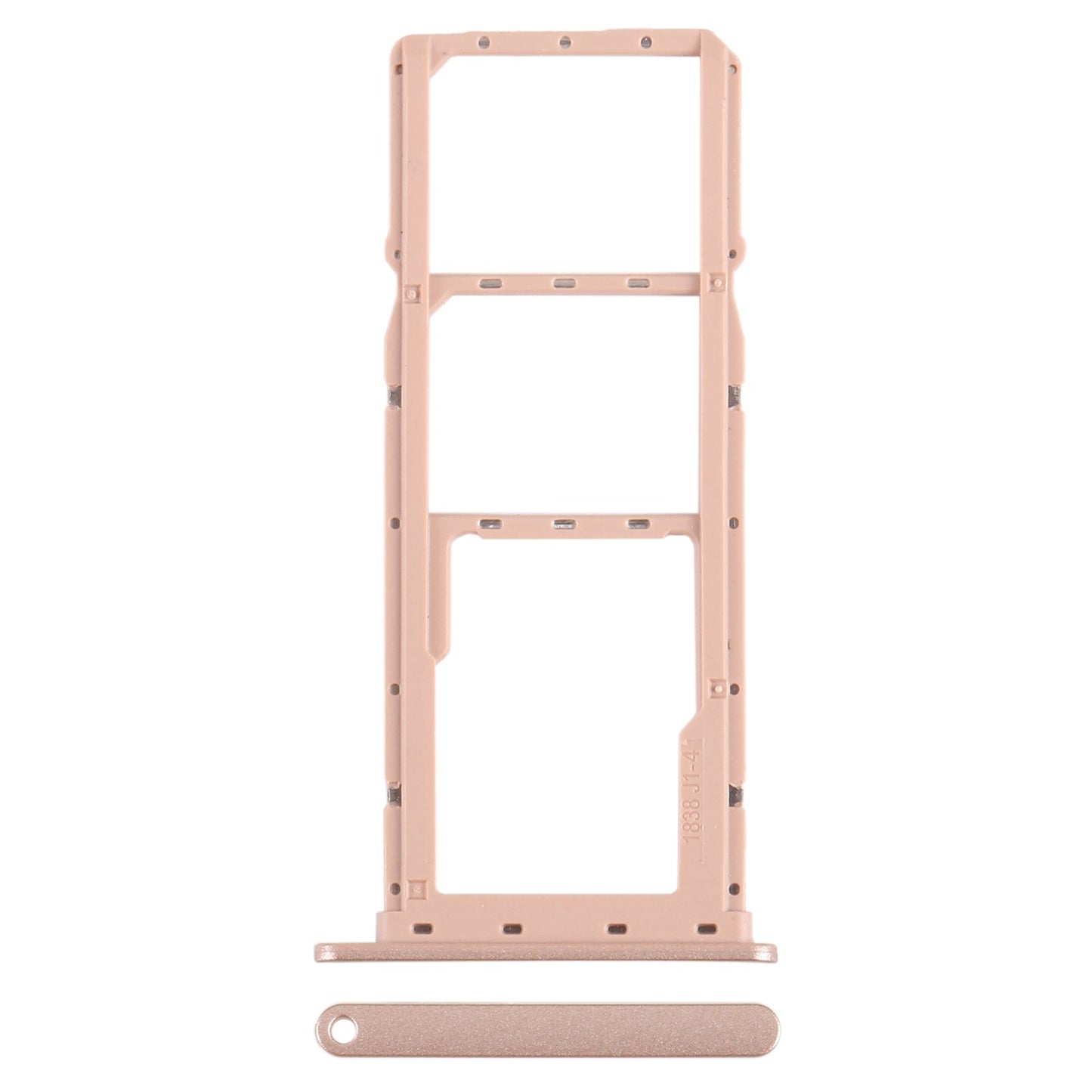 SIM Card Tray + SIM Card Tray + Micro SD Card Tray for Nokia 5.4 TA-1333 TA-1340 TA-1337 TA-1328 TA-1325 (Gold)