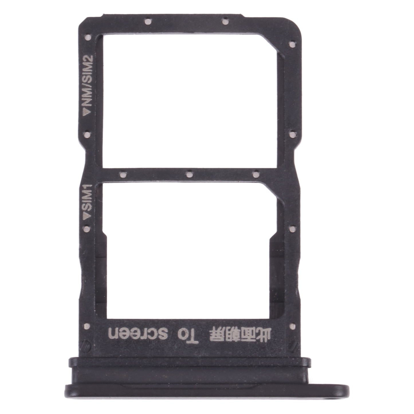 SIM Card Tray + SIM Card Tray for Honor 50 SE (Black)