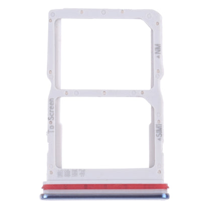 SIM Card Tray + NM Card Tray for Huawei nova 7 SE 5G Youth (Blue)