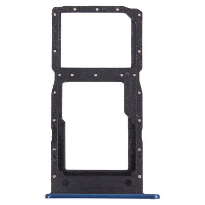 SIM Card Tray + SIM Card Tray / Micro SD Card Tray for Huawei Enjoy 20 5G (Blue)
