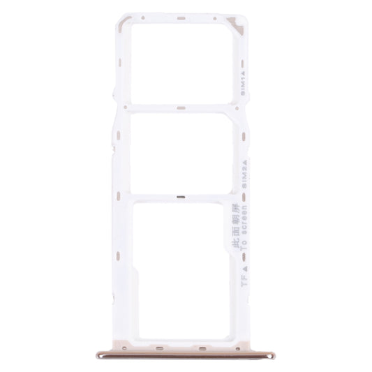 SIM Card Tray + SIM Card Tray + Micro SD Card Tray for Huawei Y6 Prime (2018) (Silver)