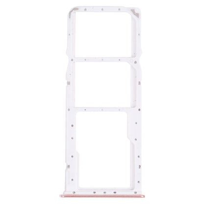 SIM Card Tray + SIM Card Tray + Micro SD Card Tray for Huawei Y9 (2018) (Pink)