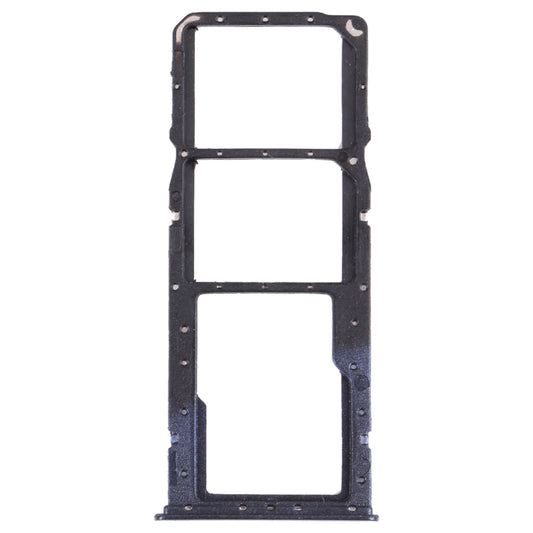 SIM Card Tray + SIM Card Tray + Micro SD Card Tray for Huawei Y9 (2018)(Blue)