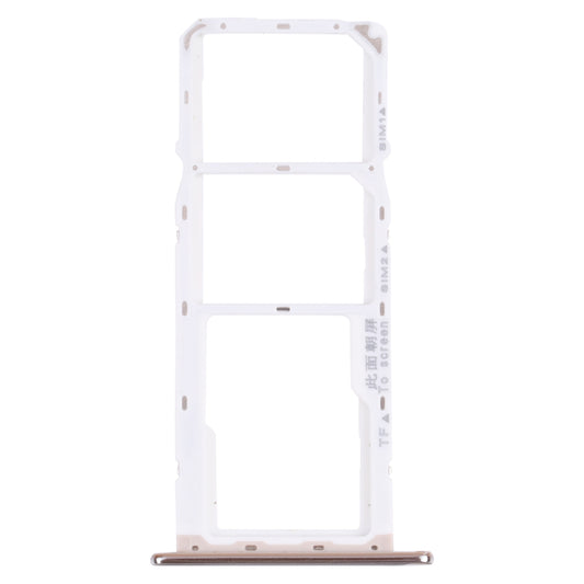 SIM Card Tray + SIM Card Tray + Micro SD Card Tray for Huawei Y6 (2018) (Silver)