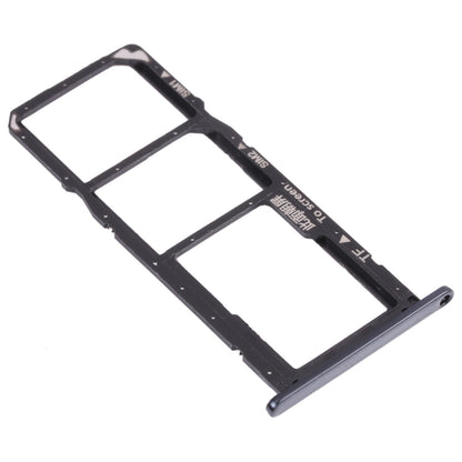SIM Card Tray + SIM Card Tray + Micro SD Card Tray for Huawei Enjoy 8e (Black)
