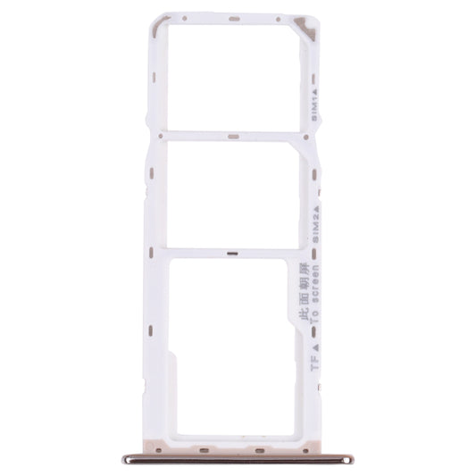 SIM Card Tray + SIM Card Tray + Micro SD Card Tray for Huawei Enjoy 8e (Silver)