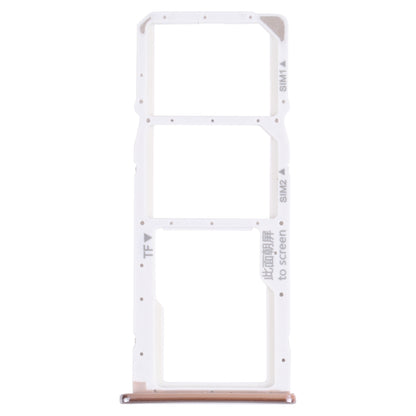 SIM Card Tray + SIM Card Tray + Micro SD Card Tray for Huawei Y7 Pro 2018 (Silver)