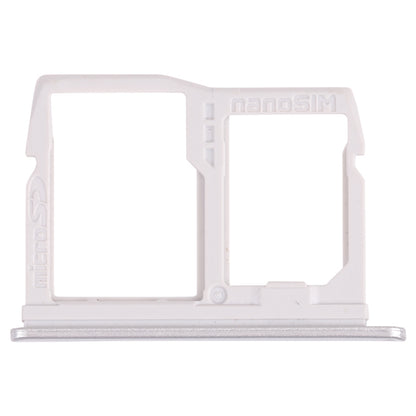 Nano SIM Card Tray + Micro SD Card Tray for LG K31 LM-K300Q, LMK300, LGL355DL (Silver)