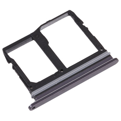 Nano SIM Card Tray + Nano SIM Card Tray / Micro SD Card Tray for LG Wing 5G LMF100N, LM-F100N, LM-F100V, LM-F100 (Black)