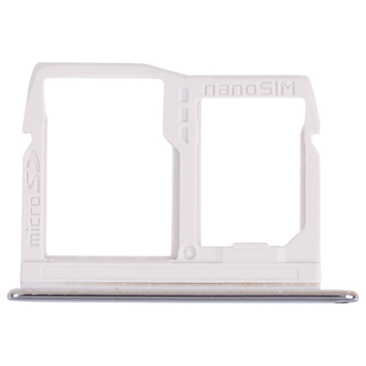 Nano SIM Card Tray + Micro SD Card Tray for LG Stylo 6 / K71 LMQ730HA, LM-Q730HA, LMQ730TM, LM-Q730TM (Grey)
