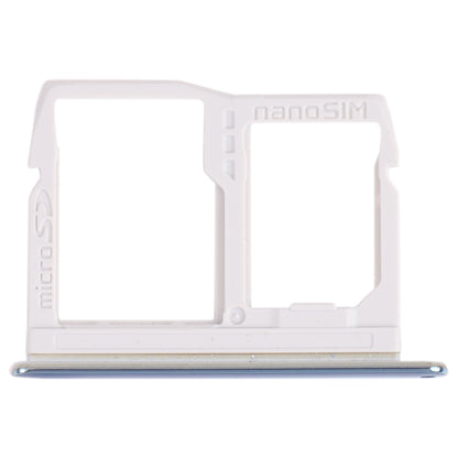 Nano SIM Card Tray + Micro SD Card Tray for LG Stylo 6 / K71 LMQ730HA, LM-Q730HA, LMQ730TM, LM-Q730TM (Blue)