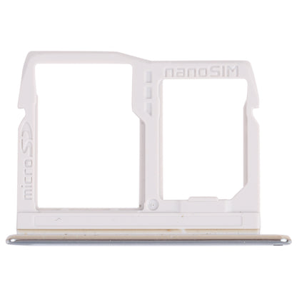Nano SIM Card Tray + Micro SD Card Tray for LG Stylo 6 / K71 LMQ730HA, LM-Q730HA, LMQ730TM, LM-Q730TM (Silver)