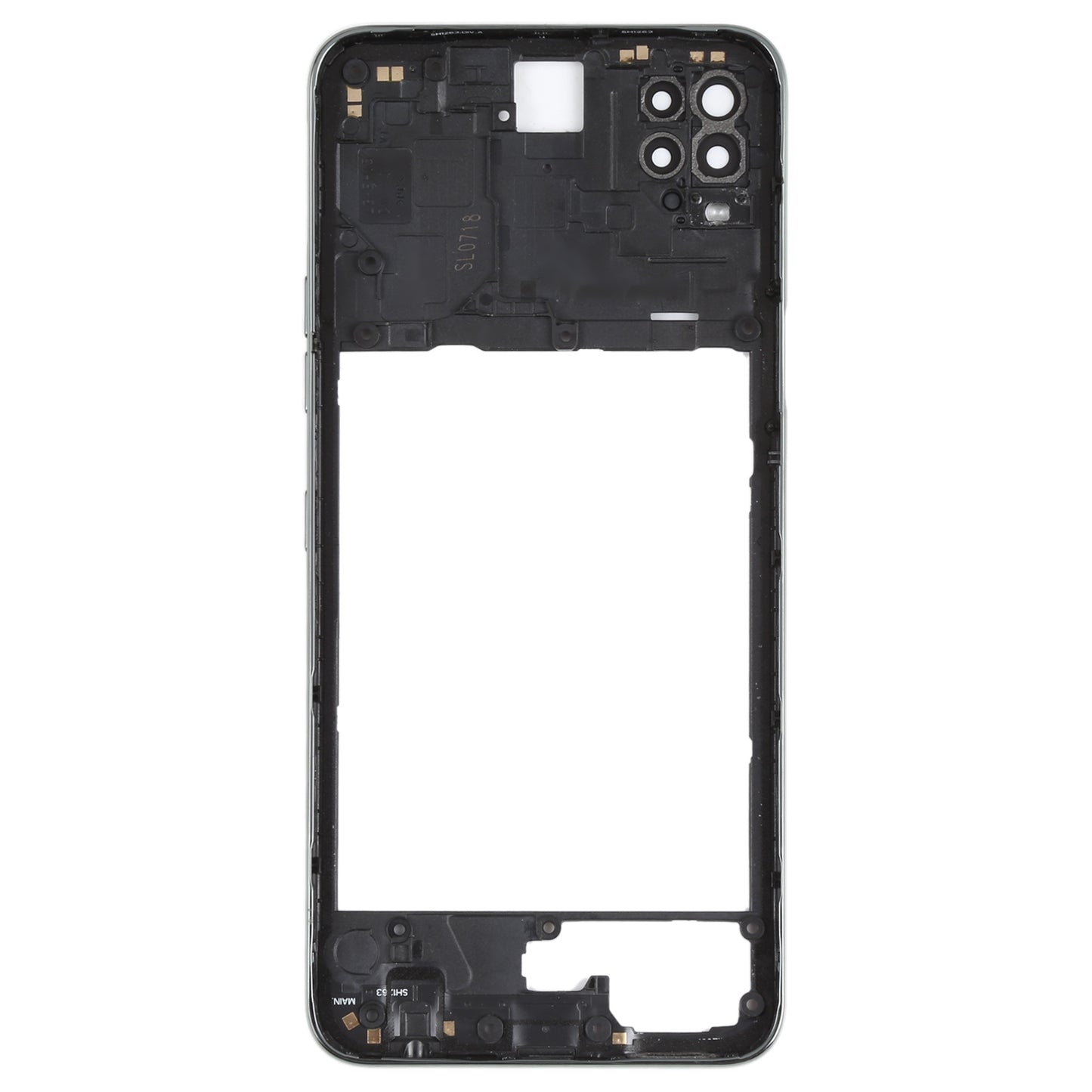 Middle Frame Bezel Plate for LG K42 / K52 (Brazil) (Grey)