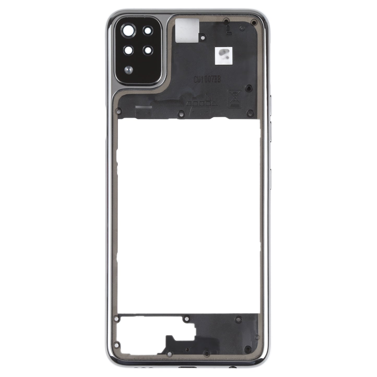 Middle Frame Bezel Plate for LG K42 / K52 (Brazil) (Silver)