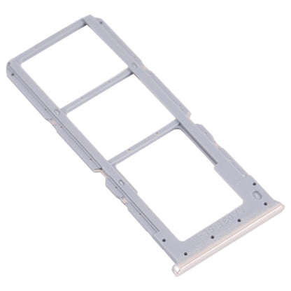 For OPPO A16 / A16S CPH2269 CPH2271  SIM Card Tray + SIM Card Tray + Micro SD Card Tray (Gold)