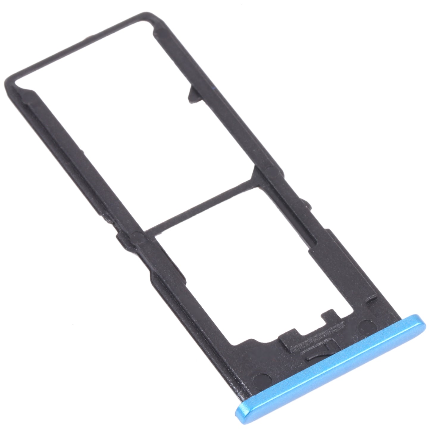 For vivo Y20a / Y20 2021 SIM Card Tray + SIM Card Tray + Micro SD Card Tray (Blue)